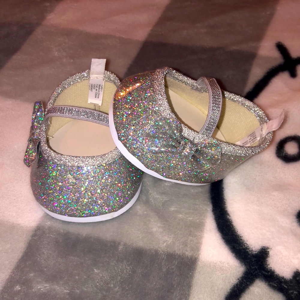 Sparkly Build a bear shoes